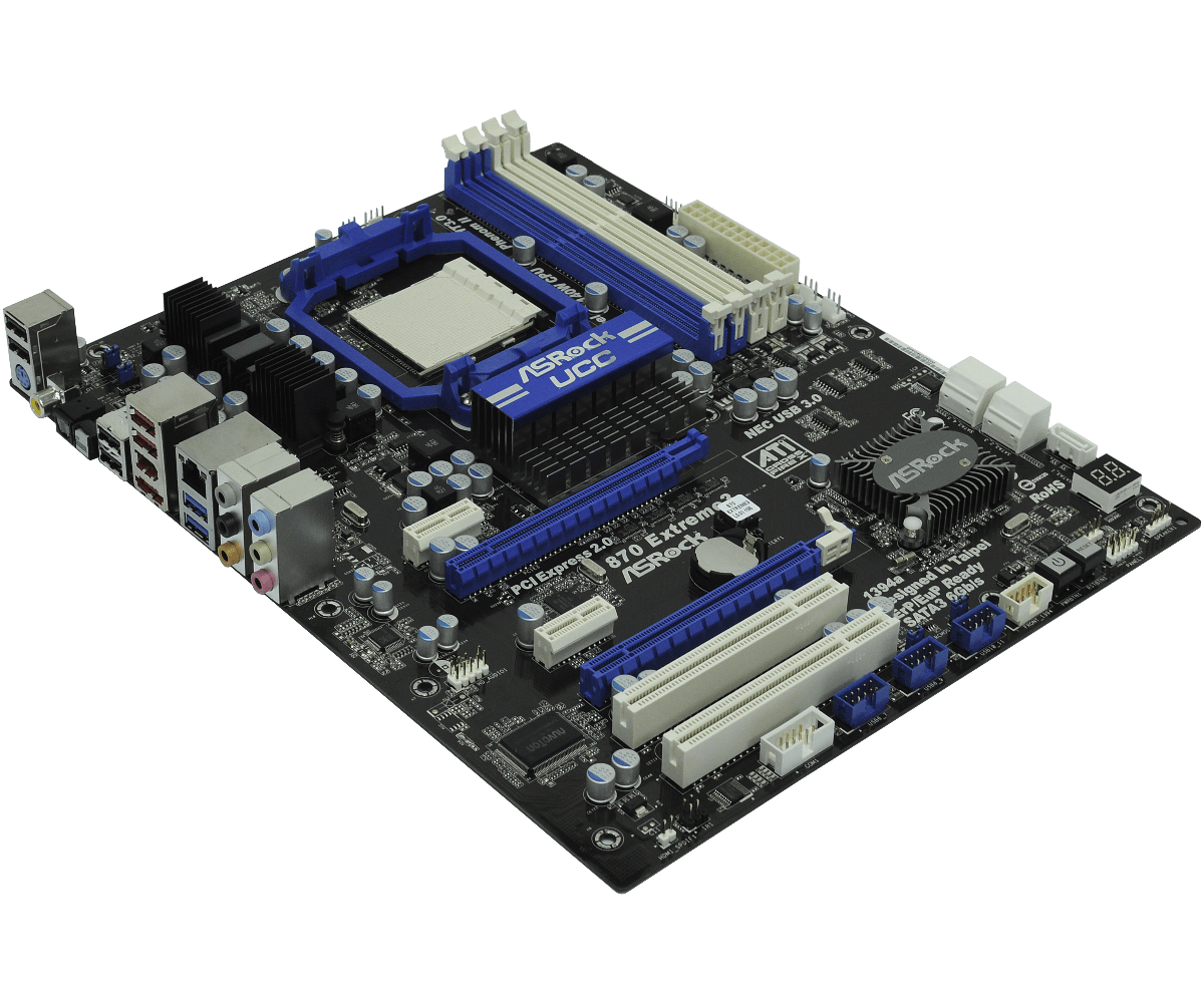 Материнская плата asrock extreme3 870 куда ставить оперативки